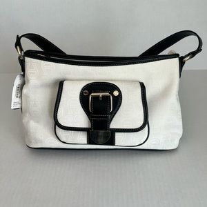 Etienne Aigner purse NWT white and black shoulder bag/purse